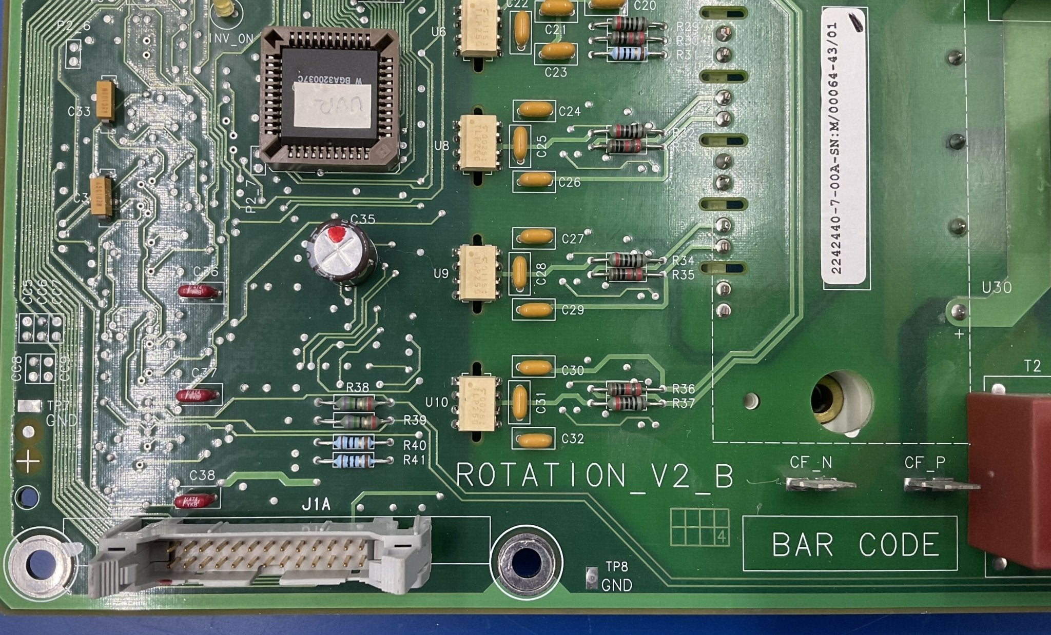 Programmed Rotation Board V2_B (2242440-7 GE