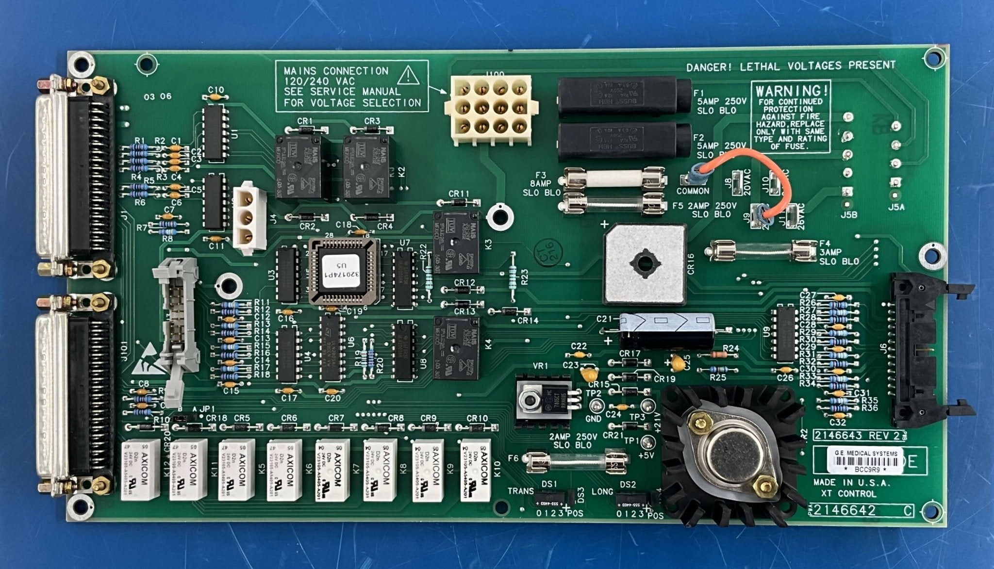 PROGRAMMED XT CONTROL BOARD (2146642/REV C) GE