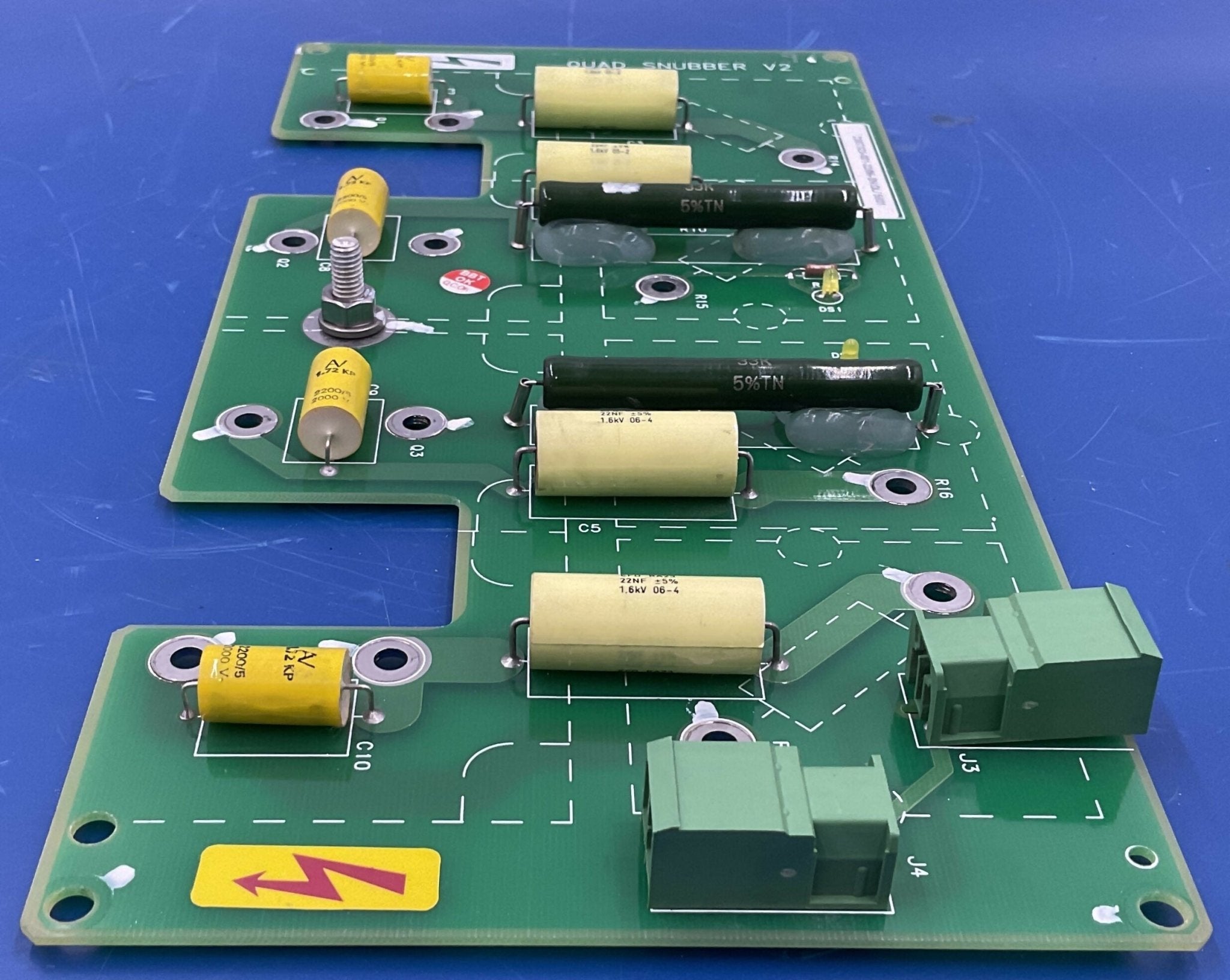 QUAD SNUBBER V2 BOARD (2307323-001-22/06 GE