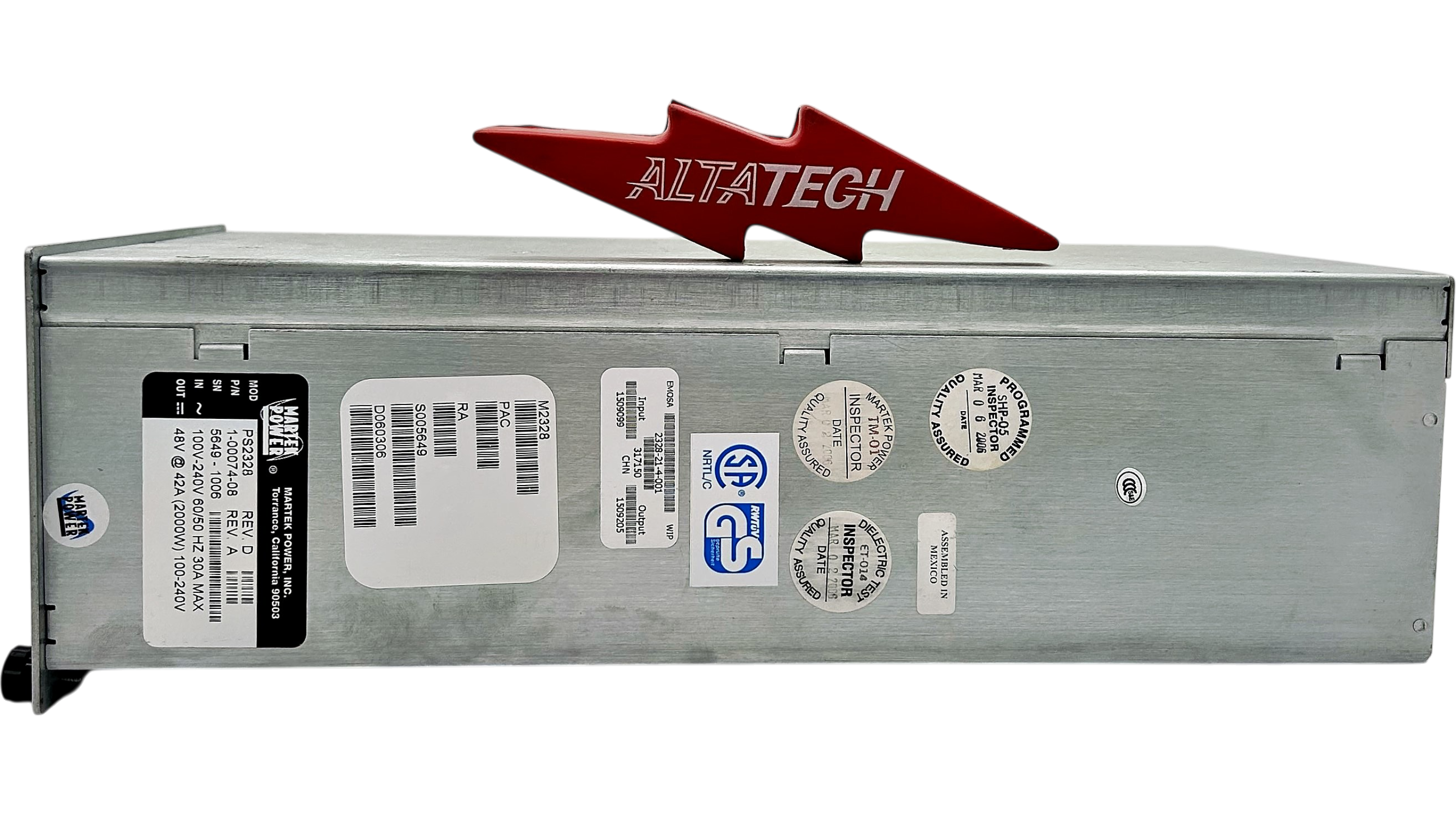 QUANTUM 1-00074-08 2000W Power Supply I2000/I6000