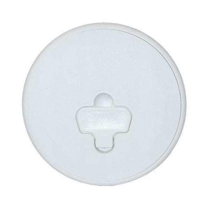 TH Marine DPCAM-6-2-DP T-H Marine Quick Release Deck Plate 6" Diameter, Polar White