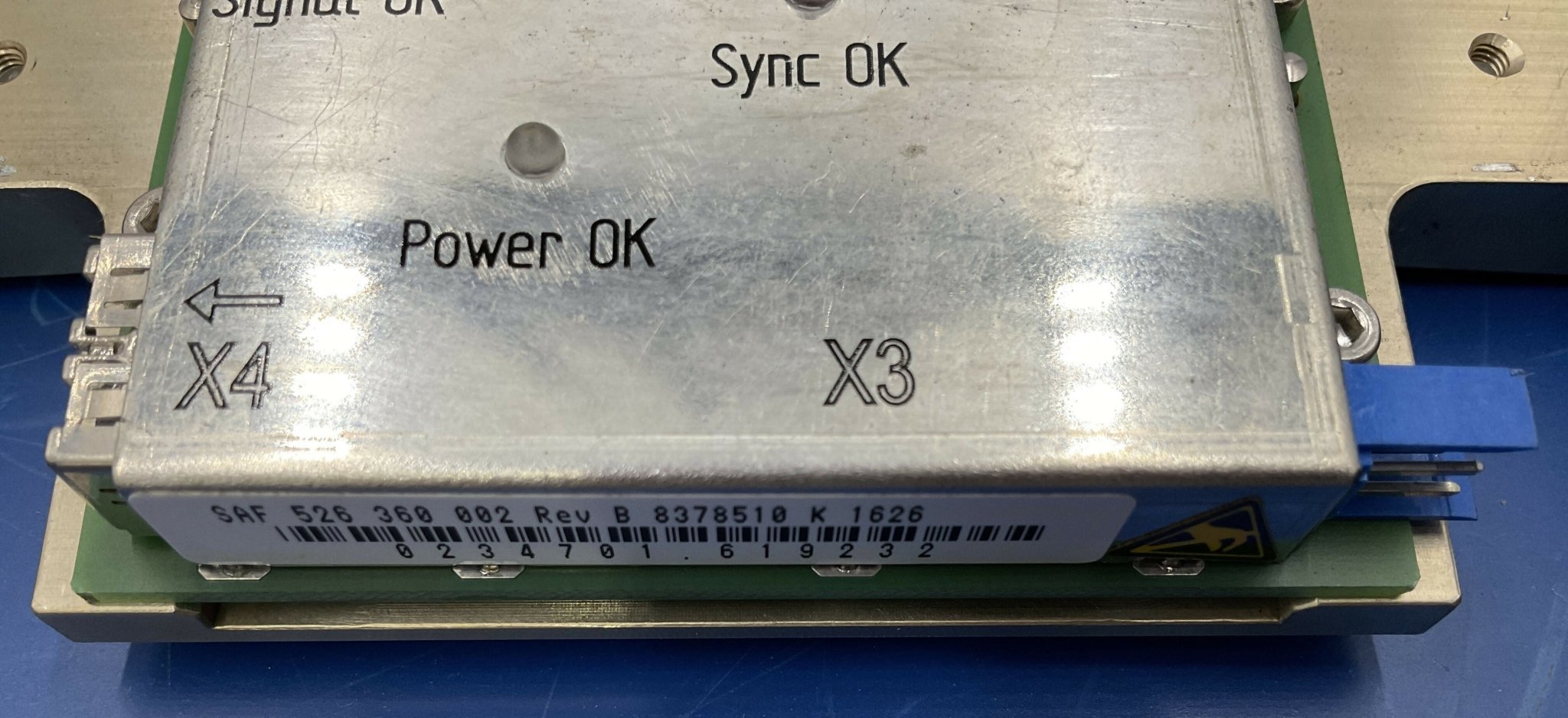 RECEIVER UNIT (REAR (08378510/8378510 SIEMENS