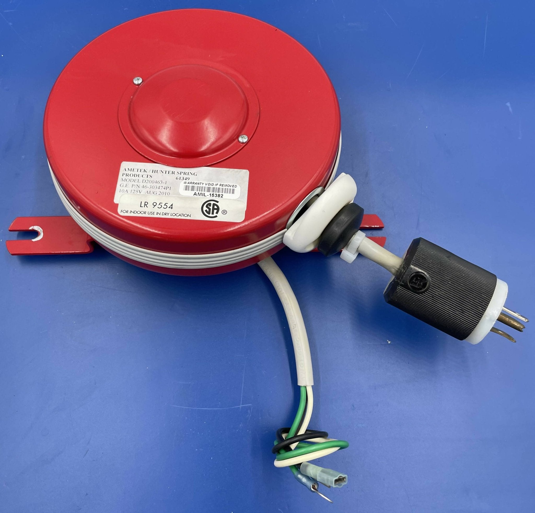 Retractable Cord Reel (46-303474P1 GE