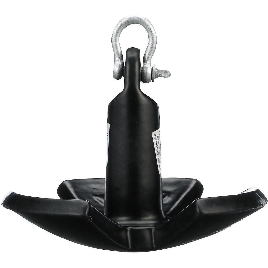 Seachoice 41520 Black Vinyl Coated River Anchor, 20 lbs.
