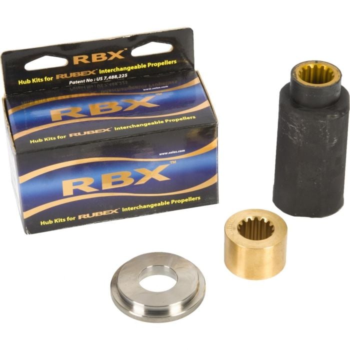 Solas Propeller RBX-123 Solas 17016300 Interchangeable Hub Kit for Rubex, Propeller, E+ Series