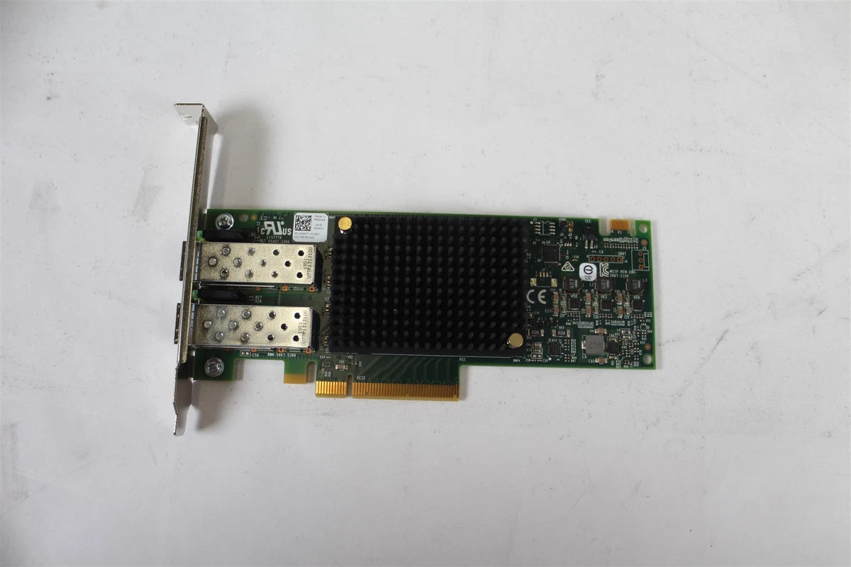 Dell RXNT1 Emulex LPE31002 Dual-Port 16GB FC PCIe NIC Full Height w/o SFP