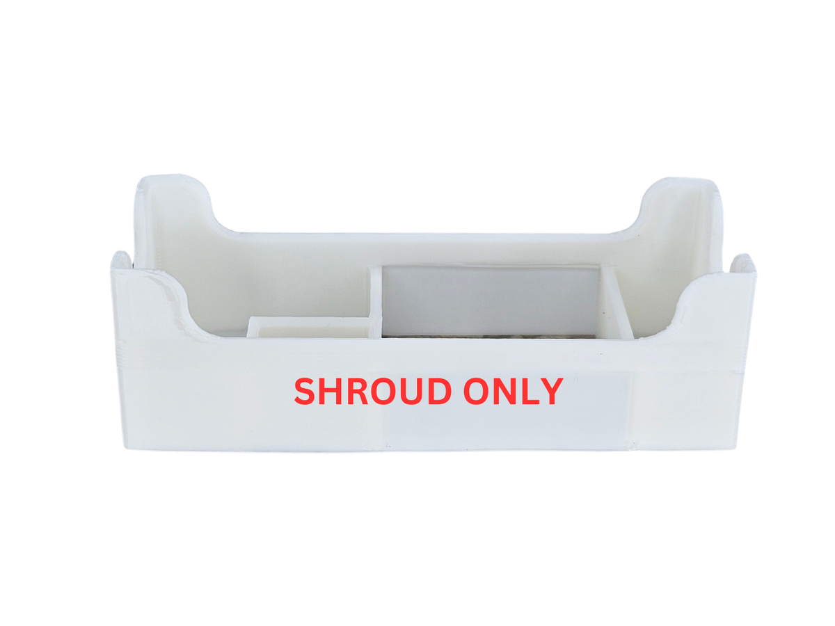 Nvidia Tesla GPU Cooling Fan Shroud K60 M40 P100 Accelerator Card EXTRA SMALL AI|285553506184