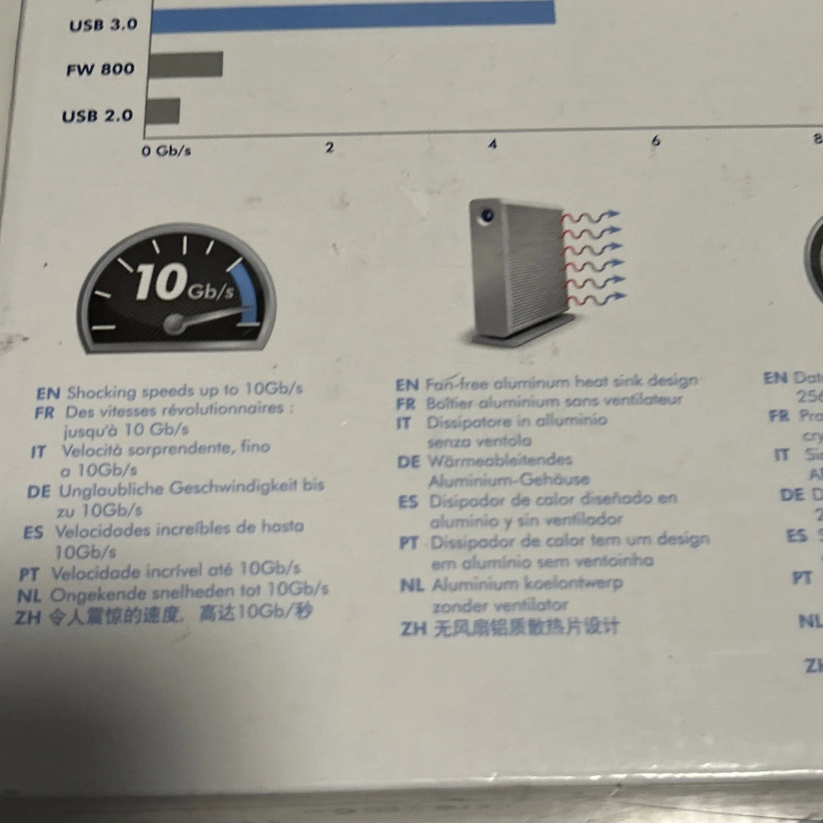 New LaCie D2 Thunderbolt Series / USB 3 External Drive 3TB