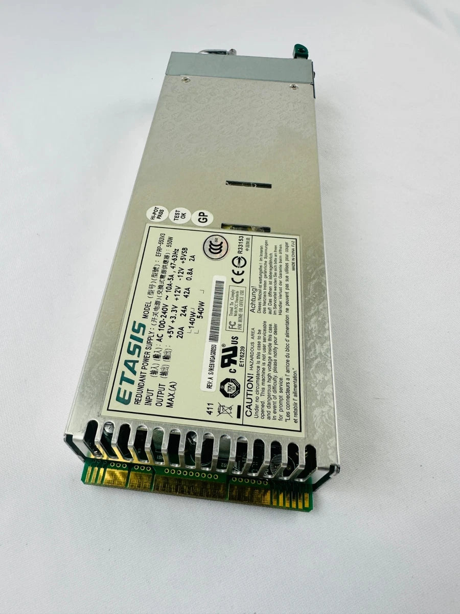 Etasis EFRP-553V3 Redundant Power Supply|267350641800
