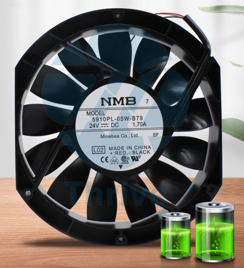 1pcs 17CM Inverter Cooling Fan 24V 1.70A 3-wire 5910PL-05W-B79 17251