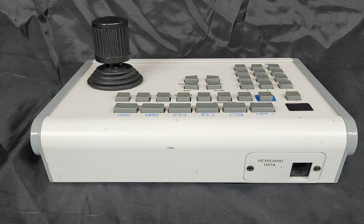 PELCO KBD300A 1.5W 12V 50/60HZ UNIVERSAL INDUSTRIAL JOYSTICK KEYBOARD CONTROLLER