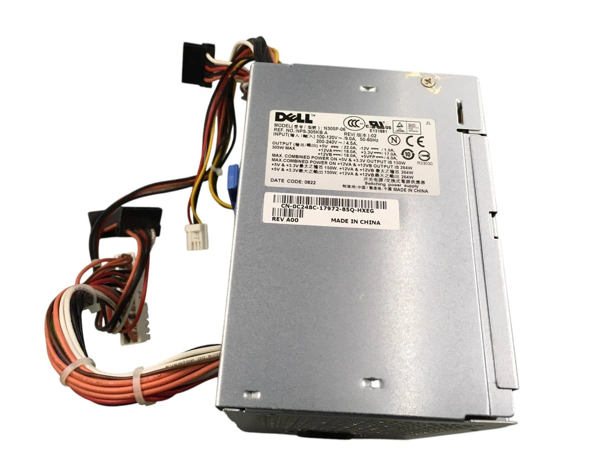 Dell Optiplex 740 305W Desktop Switching Power Supply N305P-06 NPS-305KB A