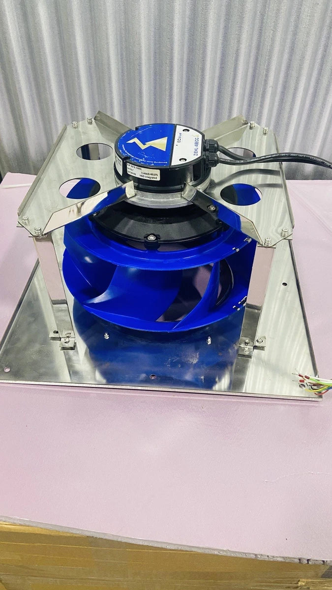 NEW Centrifugal Fan Ziehl-Abegg Var Speed PWM RH35V-6IK.BD.VR 110VAC, W/ Bracket