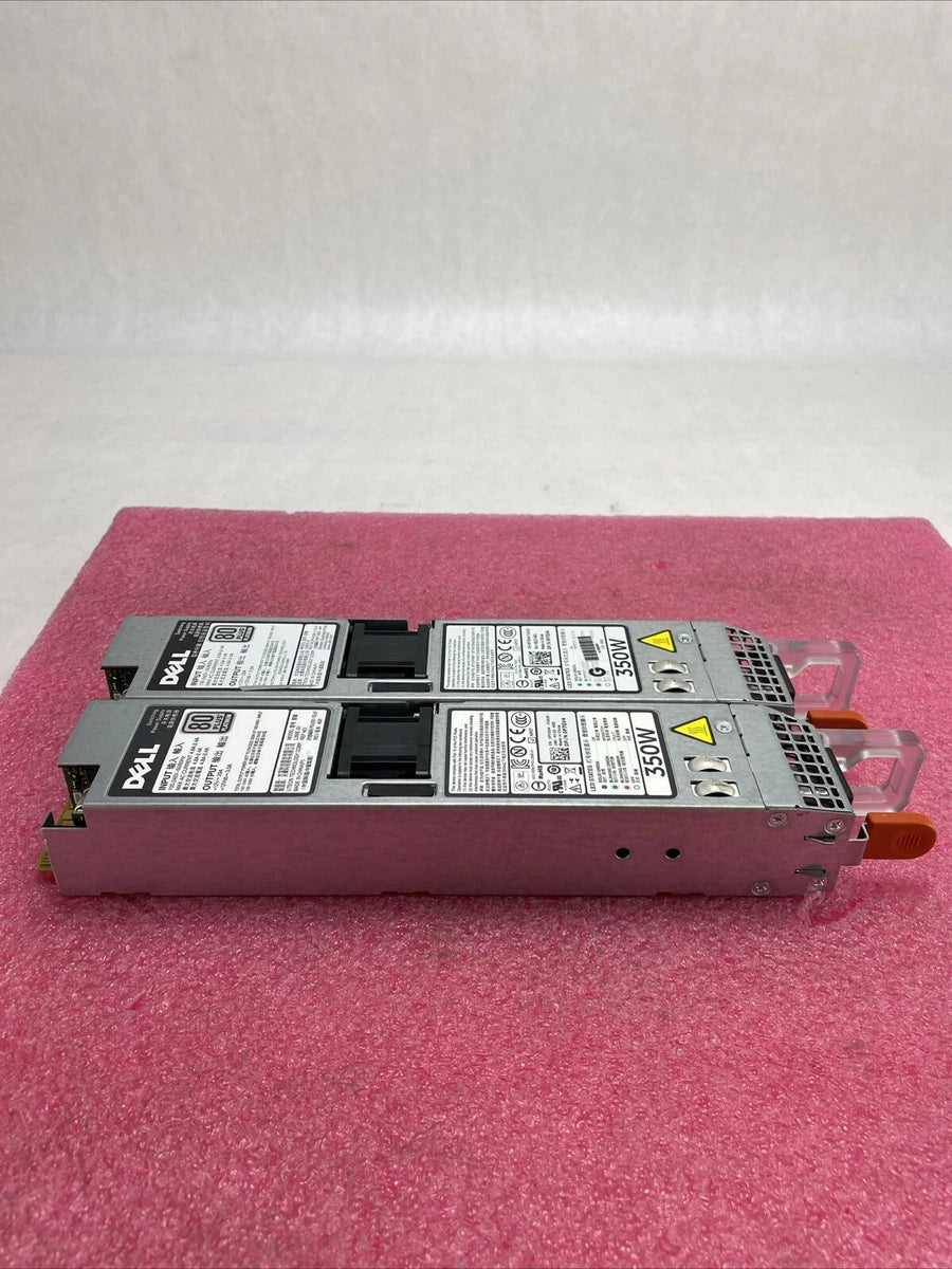 Dell P7GV4 80 Plus Platinum 350W Switching Power Supply Lot of 2|186736659642