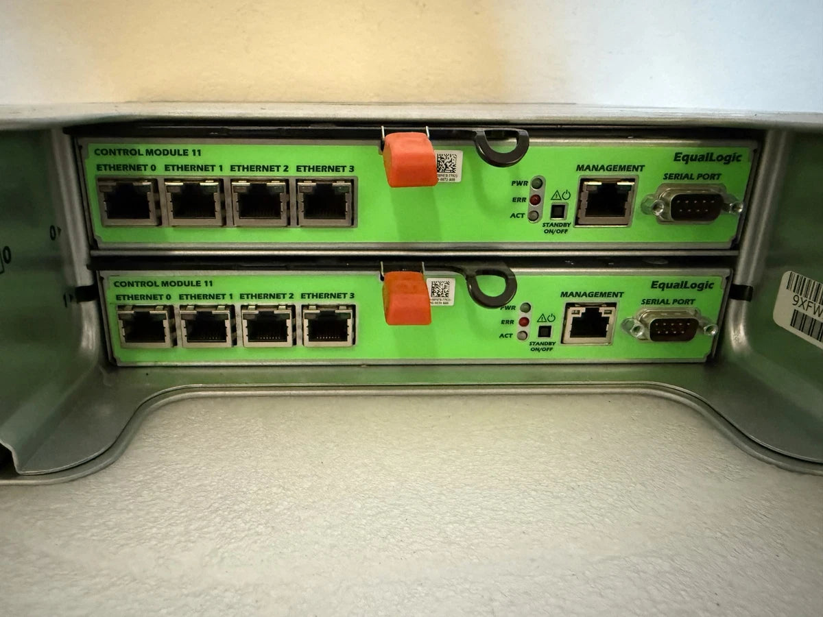 Dell EqualLogic PS6100 24x 1.2TB 10K SAS 2.5" 2X Control Module Type 11 E09M001|236345109381