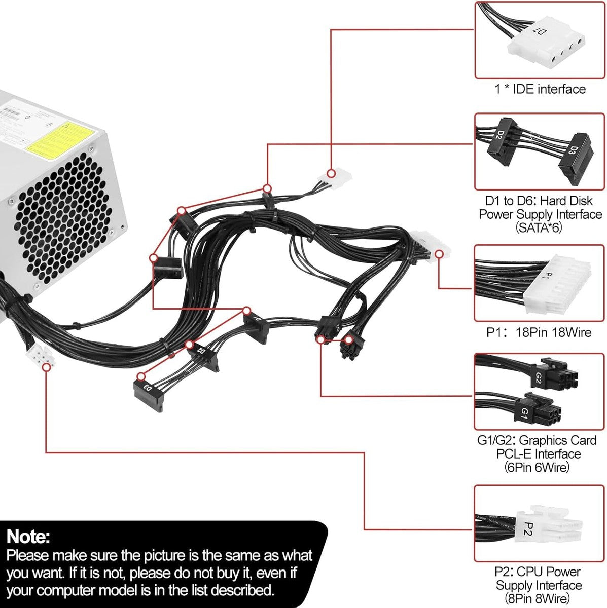 New DPS-600UB A 600W Power Supply For HP Z420 632911-001 623193-001 632911-003|396525334419