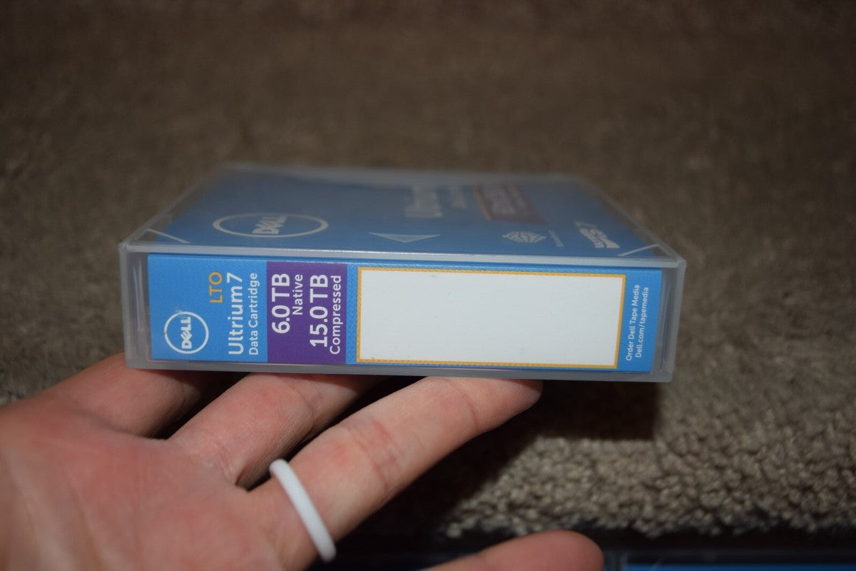 Lot of 3 DELL Ultrium 7 LTO Data Cartridge 6.0TB/15.0TB Native/Compressed|297140906543