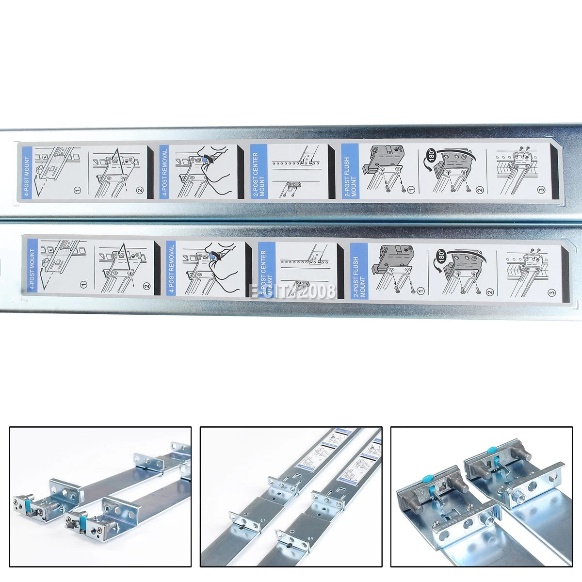 Short Rails Kit for Dell PowerEdge R640 R630 R620 R440 R430 R420 R330 R320 R6415|364395257938