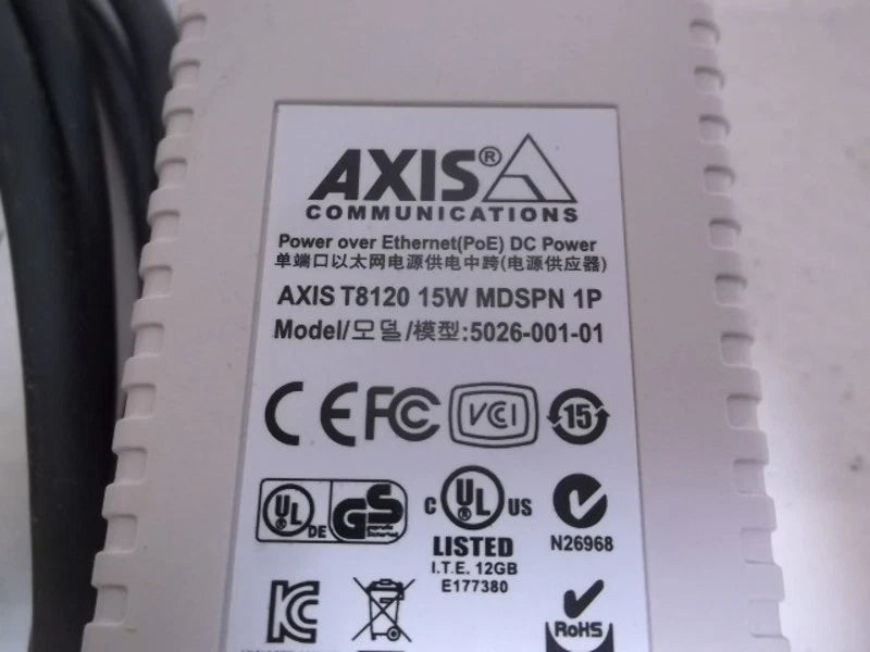 AXIS 5026-204 15W MIDSPAN 1 PORT NSMP|157203056971