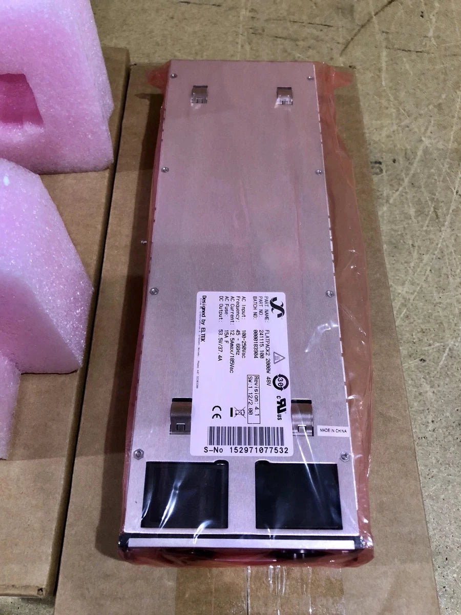 ELTEK FLATPACK2 2000W 48V RECTIFIER 241115.100 Rev 4.1 New In Box|336246158058
