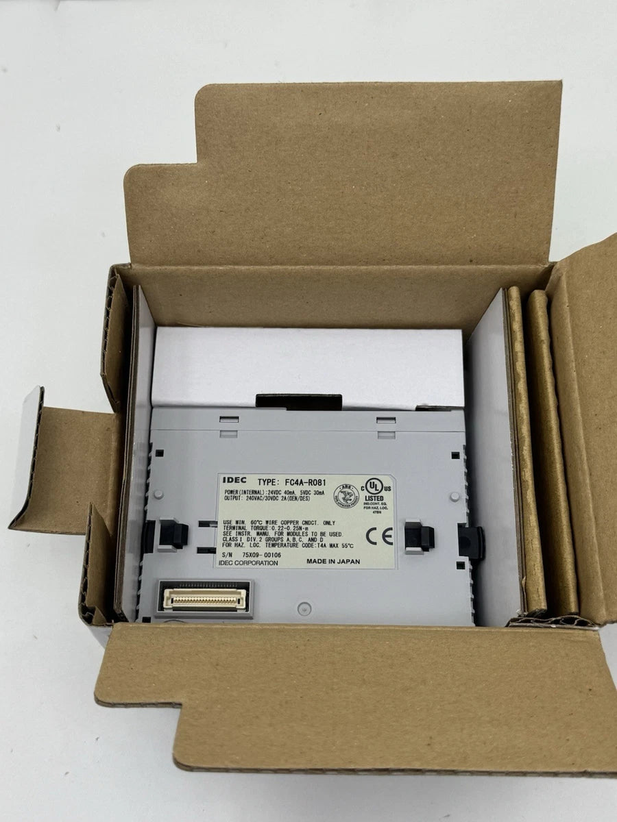 IDEC FC4A-R081 MICROSMART DIGITAL I/O MODULE|365702042612