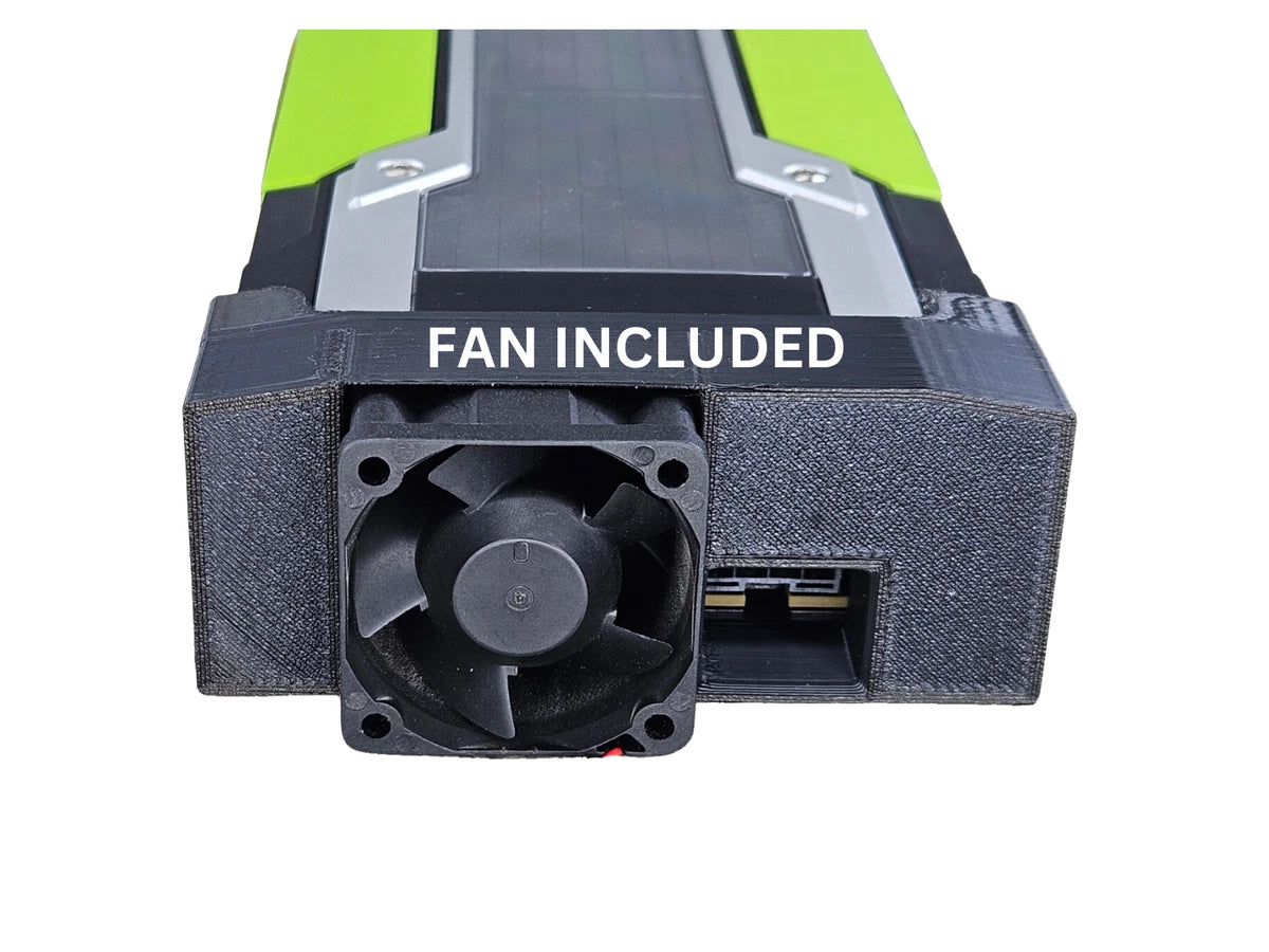 Nvidia Tesla GPU Cooling Fan Shroud P40 P41 Accelerator Card EXTRA SMALL AI|285553499460