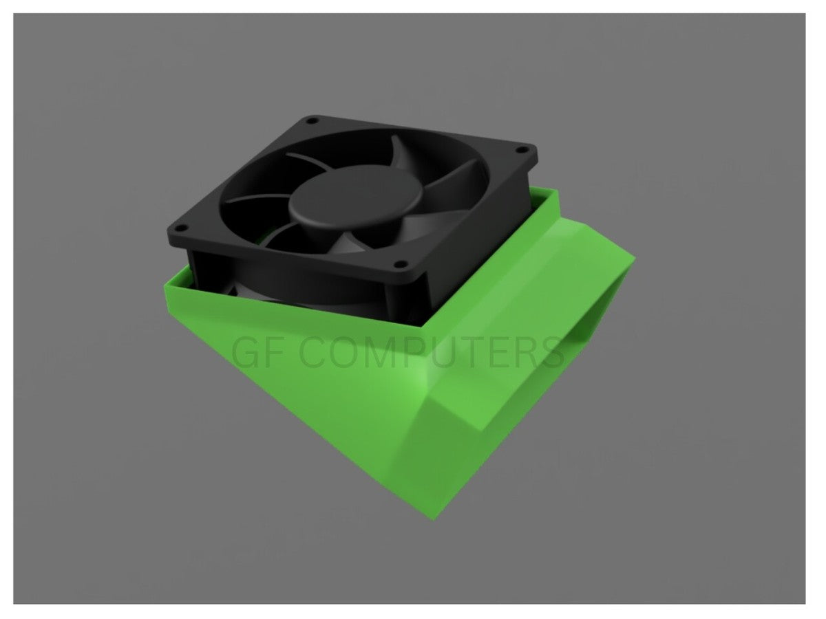 Nvidia Tesla GPU Cooling Fan Shroud Mounting P40 P41 Accelerator Card. AI|285399565509