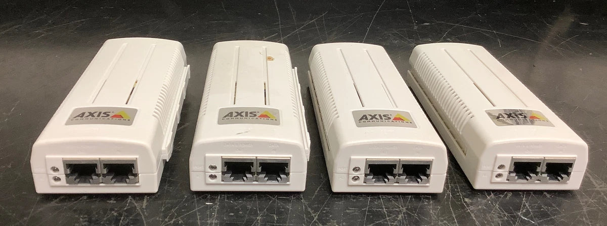 Lot of 4 AXIS Communications POE Midspan 1-Port Model 0226-001 | No Power Supply|325773261727