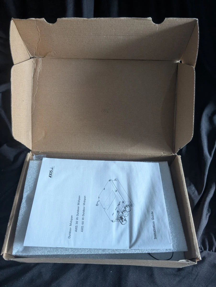 Axis 01944-001 30W Outdoor Midspan Poe Injector|267448073399