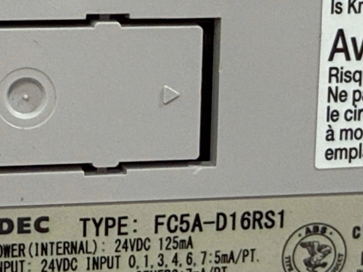 IDEC FC5A-D16RS1 Relay SOURCE OUTPUT|205119659991