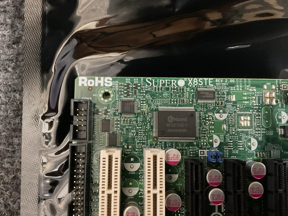 Super X8STE Mother Bord Intel core i7 W/ Power Supply PWS-502-PQ & Ram 2GB 2x