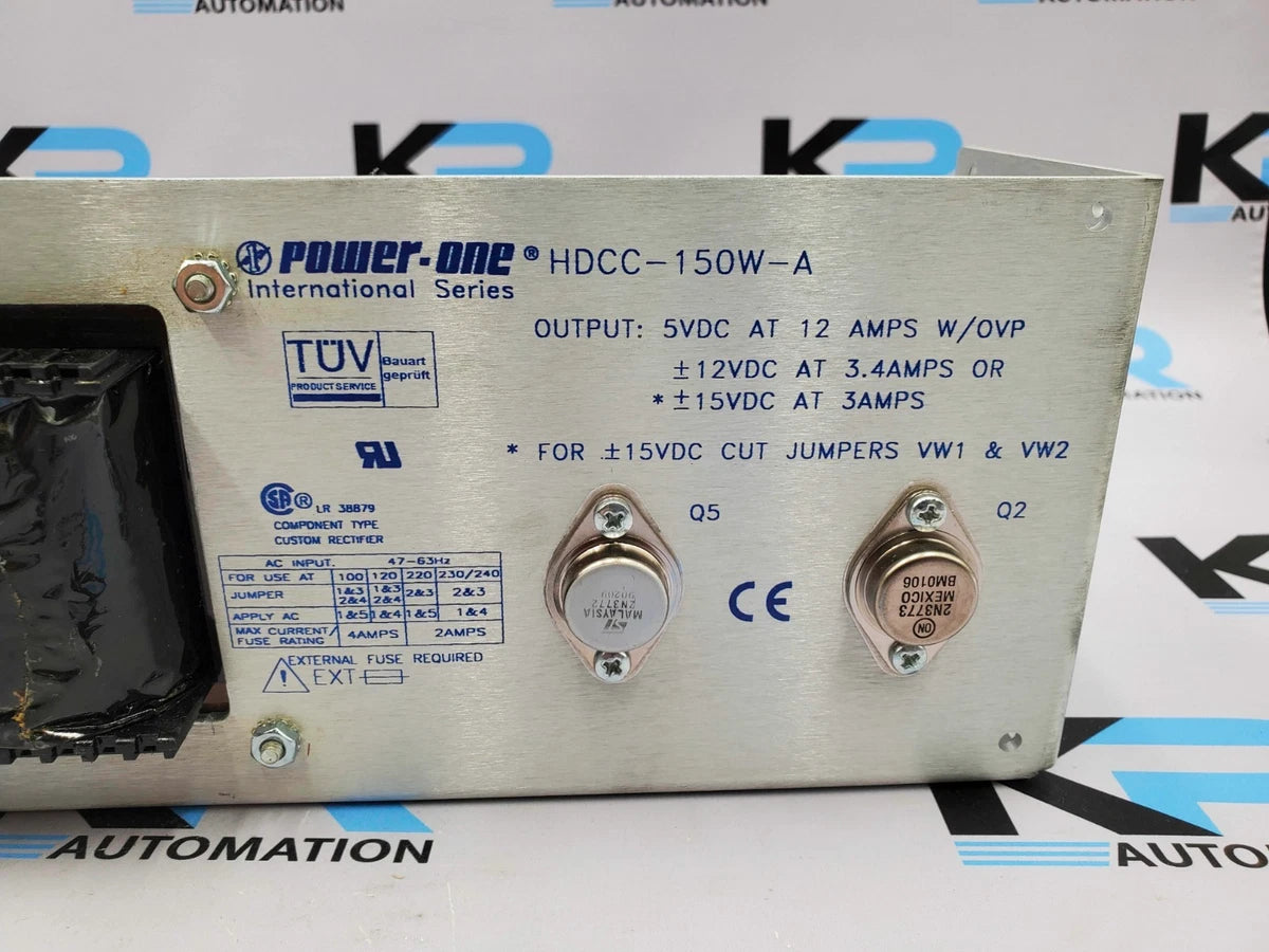 Power One HDCC-150W-A Power Supply 15VDC 12A