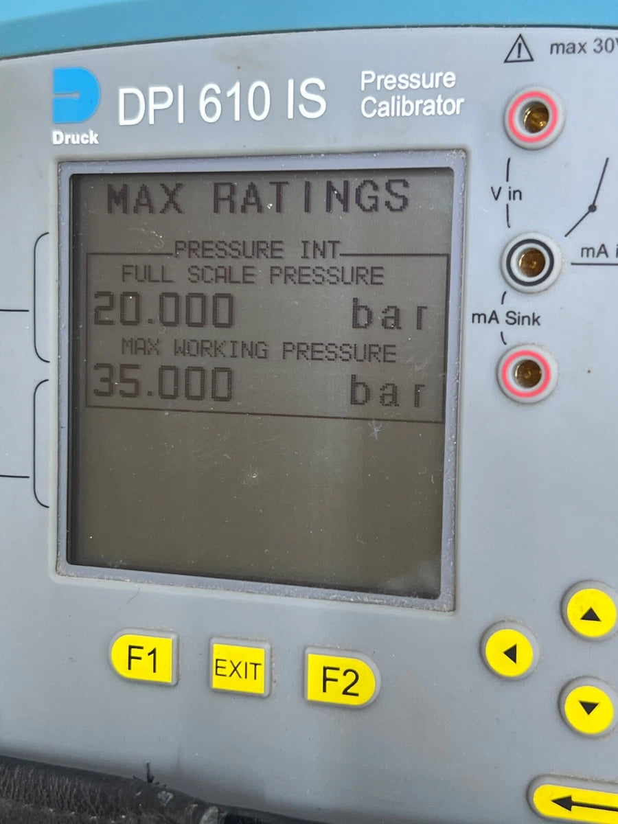 DRUCK DPI 610 IS PRESSURE CALIBRATOR 300 PSI G|286247449775