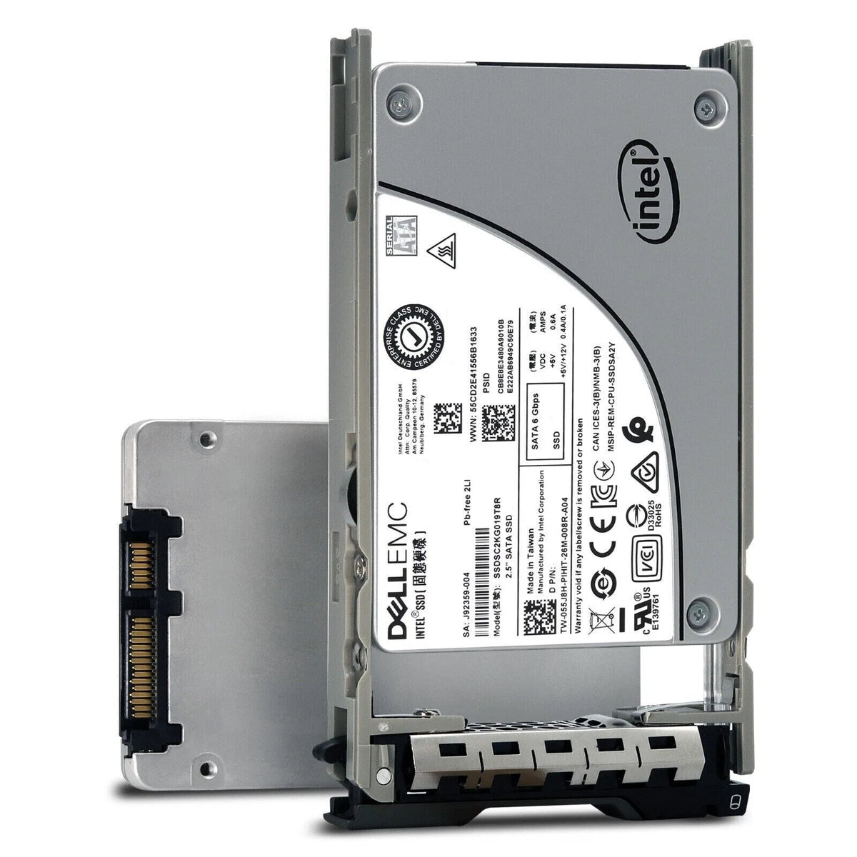 Dell 1.92TB SSD SATA 2.5 Drive R430 R530 R610 R620 R630 R710 R720 R730 R930 R7xd|187550443484