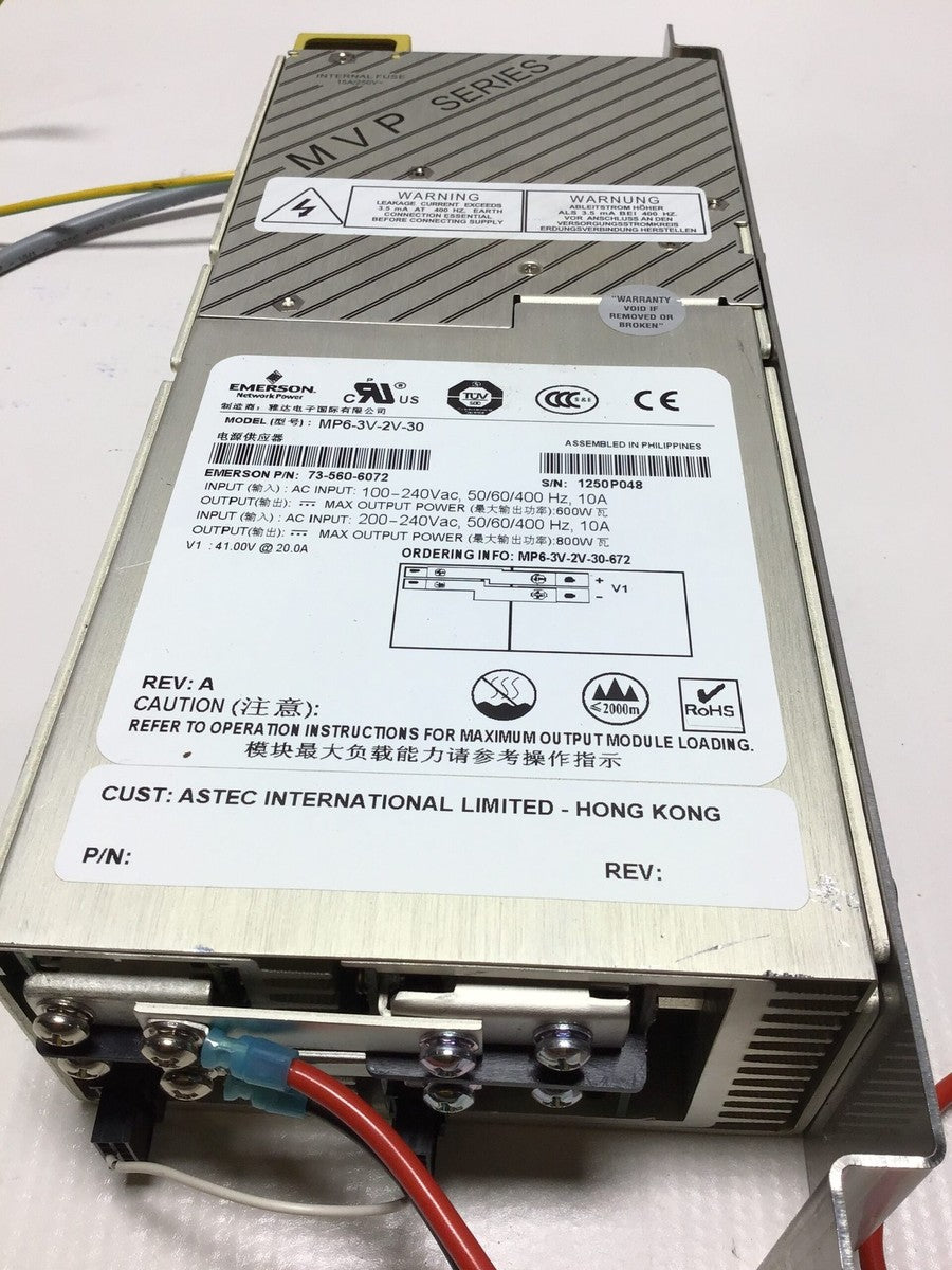 Emerson MP6-3V-2V-30 MVP Series MP6 Power Supply