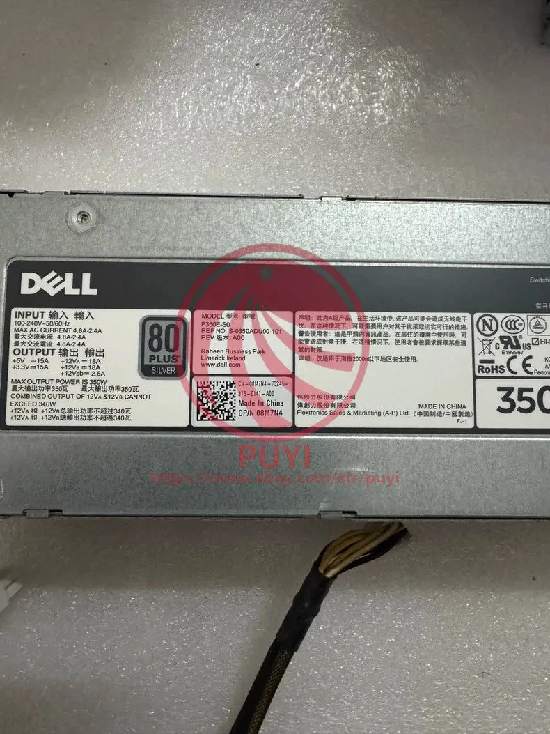 1PC USED Server cooling power supply F350E-S0