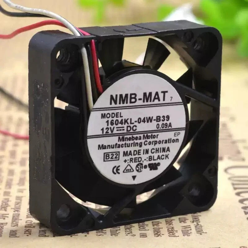 1pc NMB 1604KL-04W-B39 4cm 12V 0.09A Servo drive cooling fan 1604KL04WB39|335910770475