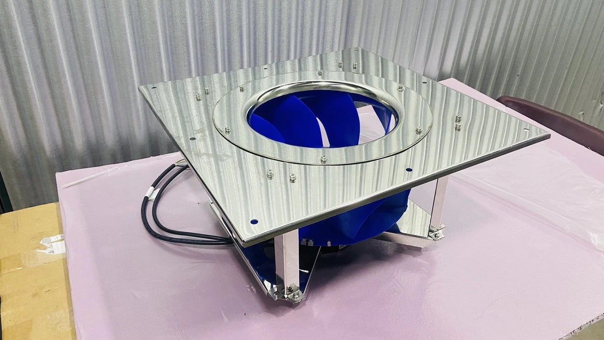 NEW Centrifugal Fan Ziehl-Abegg Var Speed PWM RH35V-6IK.BD.VR 110VAC, W/ Bracket