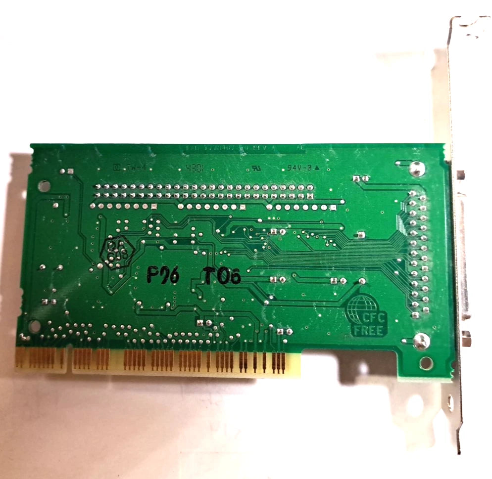 Adaptec AVA-2906 PCI SCSI Controller Card DB25 External + 50 pin Internal|376711117257