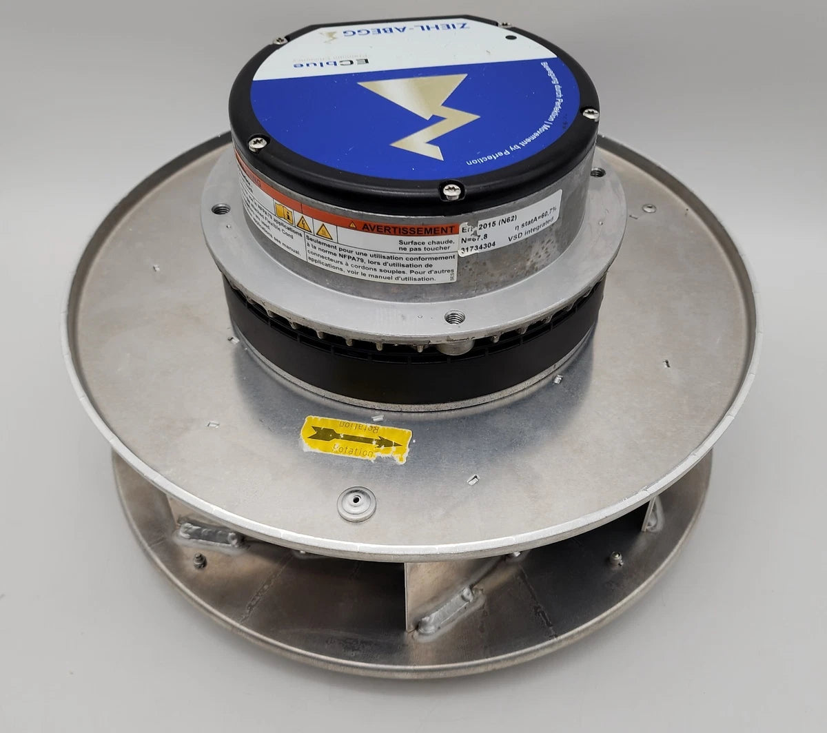 ZIEHL-ABEGG RH31C-ZID. DC 1R 113481, Centrifugal Fan *NDA AVAILABLE*|365963772526