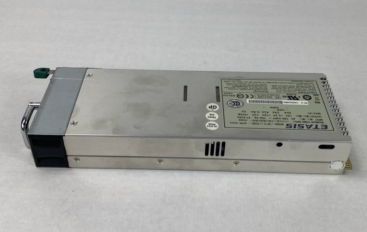 ETASIS Model EFRP-553V3 550W Redundant Power Supply|177352157195