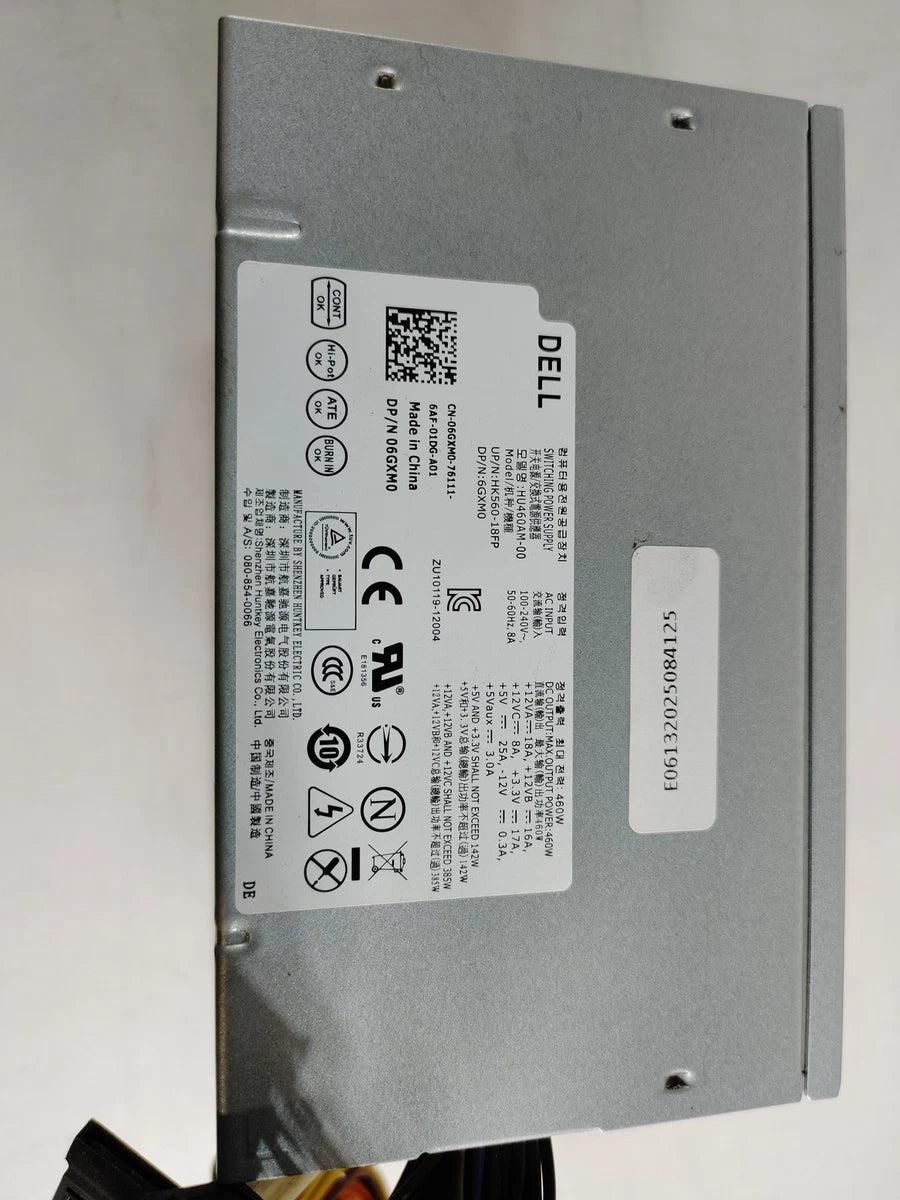 Dell XPS 8300 460 W 24 Pin ATX Desktop Power Supply 6GXM0|389468649116