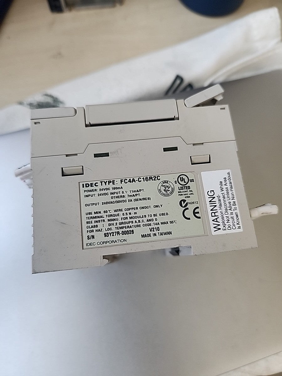 IDEC FC4A-C16R2C MicroSmart Controller|187379138008