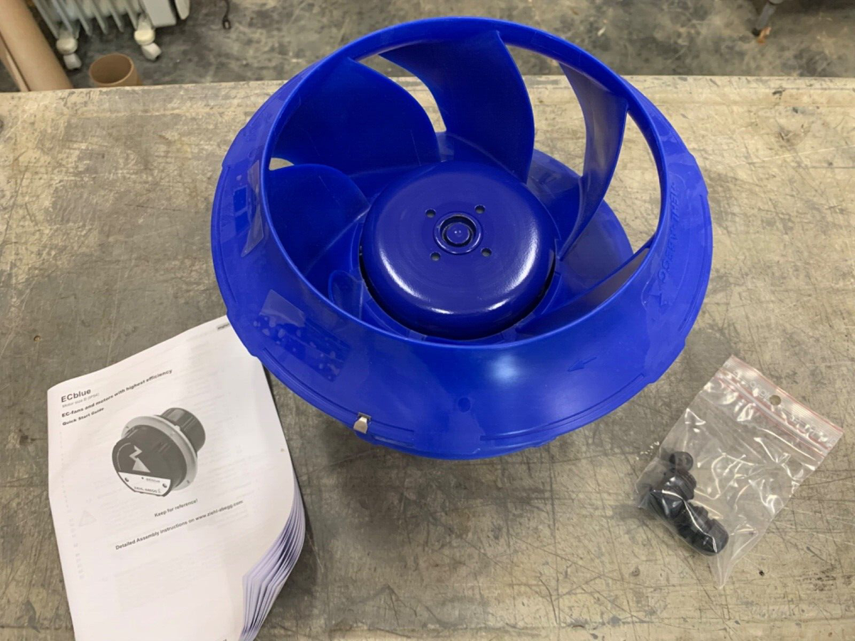 Ziehl-Abegg RH25-6IK.BA.VR ECBlue 120VAC Centrifugal Fan (2)|176546079207