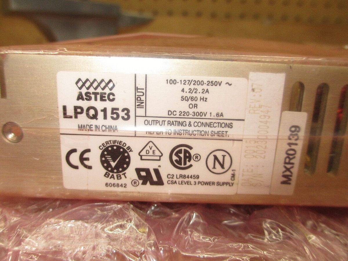 Astec LPQ153 *USED?* Power Supply