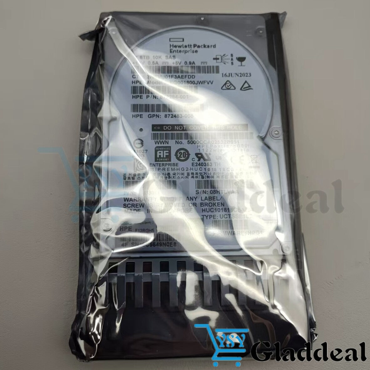 New J9F49A 787649-001 HPE MSA 1.8TB 2.5" SAS 10K 12G SFF BC HDD Hard Drive|176800016840