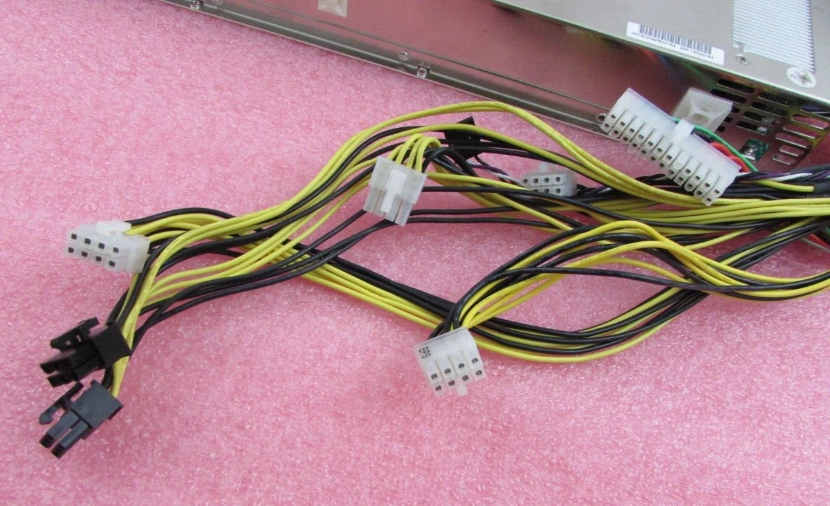 Zippy EMACS M1K2-5C01V4H 1200w 1U Redundant Server Power Supply w/ 2x Pwr Module