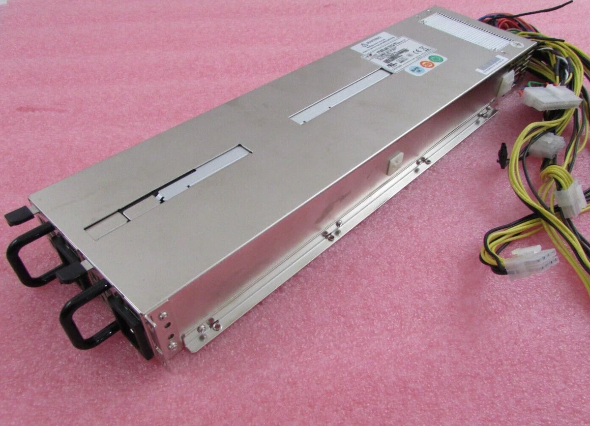 Zippy EMACS M1K2-5C01V4H 1200w 1U Redundant Server Power Supply w/ 2x Pwr Module