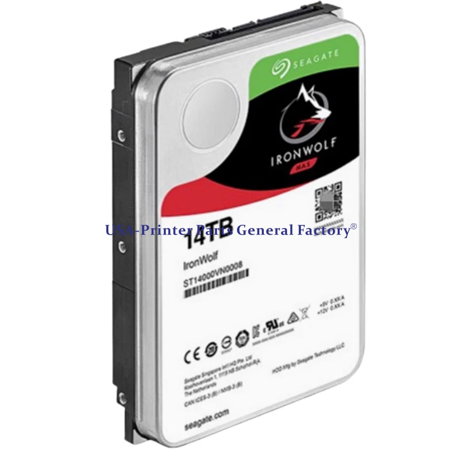 ST14000VN0008 Compatible Seagate 14TB 3.5"SATA 7200rpm Internal HDD 256MB