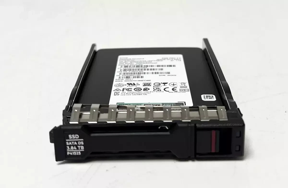 NEW HPE 3.84TB SATA 6G 2.5" G10+ GEN11 Server SSD Replace P40500-B21 P41525-001